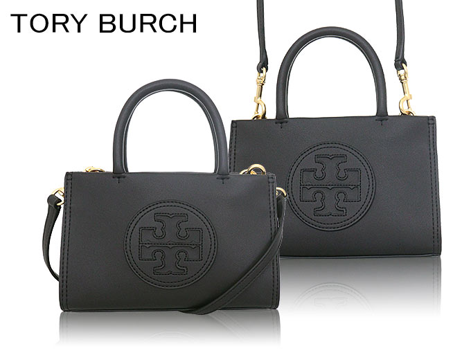 【48時間限定ポイント2％】トリーバーチ TORY BURCH バッグ ショルダーバッグ 145613 0323 ブラック エラ バイオレザー ミニトート レディース｜import-collection-yr｜04