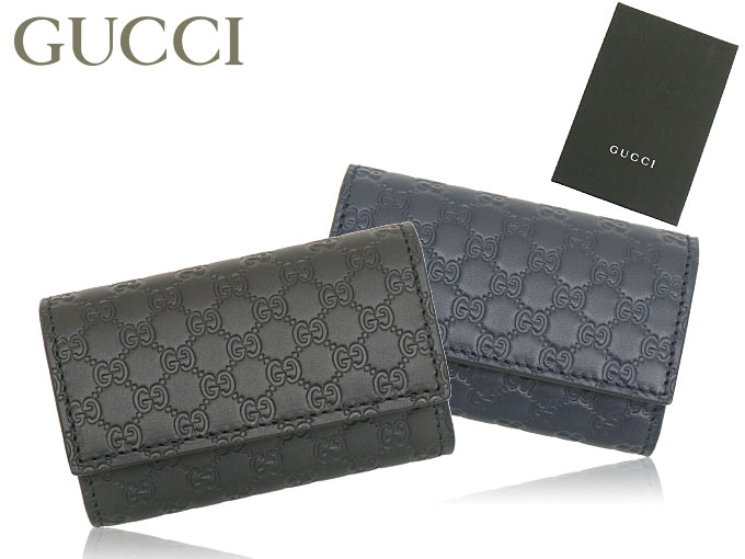 グッチ GUCCI 小物 キーケース 150402 BMJ1N ブラック マイクロ