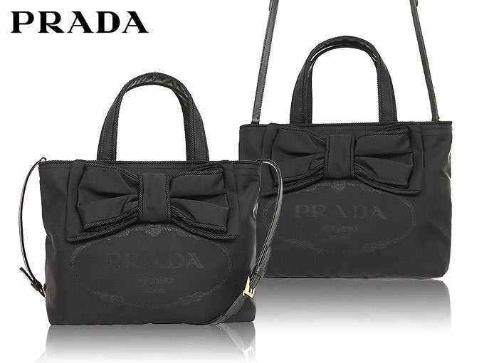 プラダ PRADA バッグ ショルダーバッグ 1BA084 2EHW OXO ネロ ナイロン