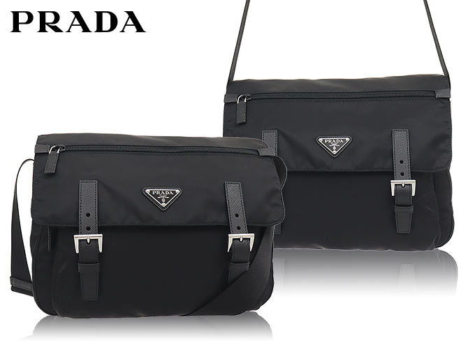 プラダ PRADA バッグ ショルダーバッグ 1BD671 V44 OOO ネロ ヴェラ ナイロン トライアングル ロゴ ダブル バックル  メッセンジャー レディース メンズ : pr-ba210202-3 : インポートコレクションYR - 通販 - Yahoo!ショッピング