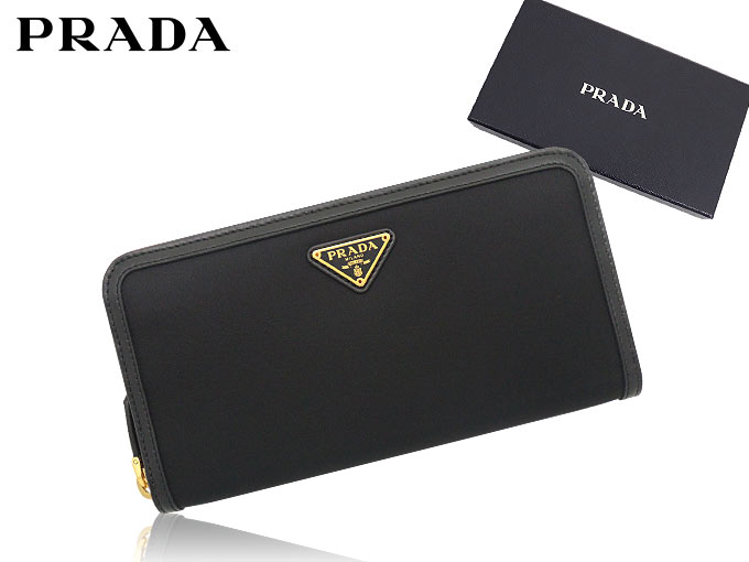 57時間限定ポイント10％】プラダ PRADA 財布 長財布 1ML506 2B15 ネロ