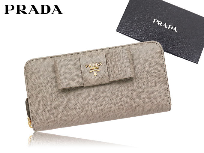 うございま PRADA - PRADA プラダ 長財布 アルジッラ リボン