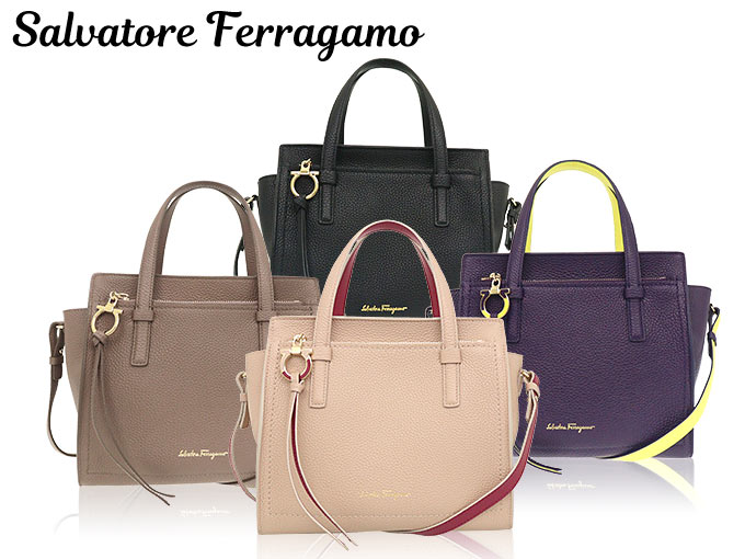 サルヴァトーレ フェラガモ Salvatore Ferragamo バッグ トートバッグ 21 F478 アマレッティ×メラグラーナ エイミー  ガンチーニ レザー スモール レディース