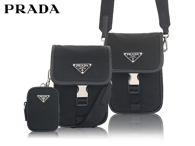 PRADA プラダ バッグ ショルダーバッグ 2VD043 2DMH XOP ネロ
