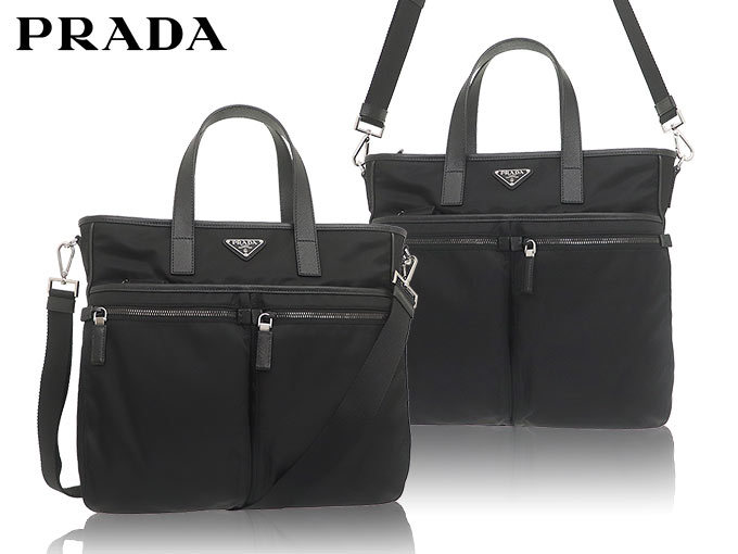 プラダ PRADA バッグ トートバッグ 2VG860 2DMH OOO ネロ リナイロン