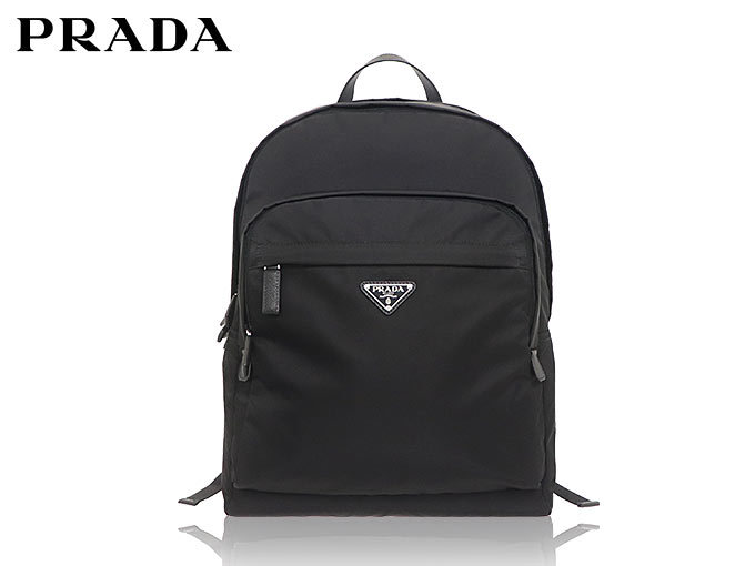 プラダ PRADA バッグ リュック 2VZ048 973 OOO ネロ テスート モンターニャ ナイロン サフィアーノ レザー バックパック メンズ レディース｜import-collection-yr｜05