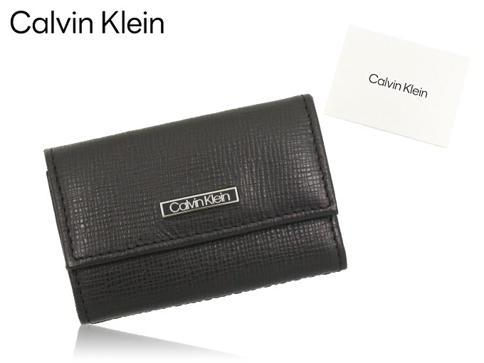 カルバン クライン Calvin Klein 小物 キーケース 31CK170003 ブラック ジェニュイン レザー 6連 キーケース メンズ｜import-collection-yr｜04