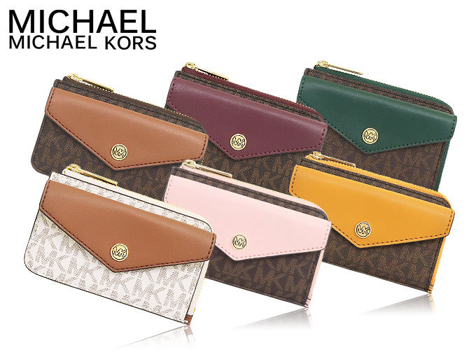 マイケルコース MICHAEL KORS 財布 コインケース 35F1GTVD5B ブラウン