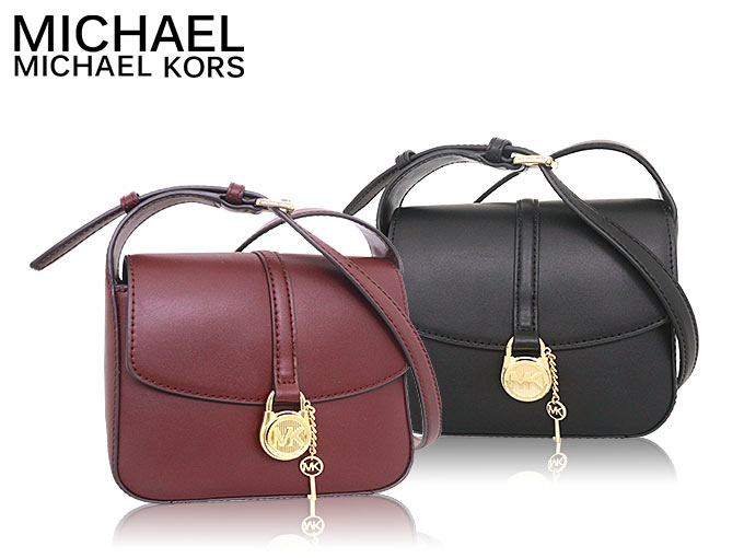 マイケルコース MICHAEL KORS バッグ ショルダーバッグ 35F4G1YC1L オックスブラッド ライラ レザー スモール フラップ  クロスボディー アウトレット レディース