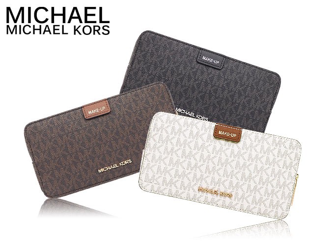 マイケルコース MICHAEL KORS 小物 ポーチ 35S0GTVU3B ブラウン