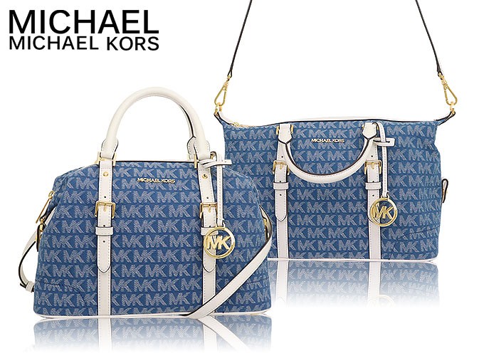 MICHAEL KORS マイケルコース バッグ ハンドバッグ 35S0GYJU9J デニム 