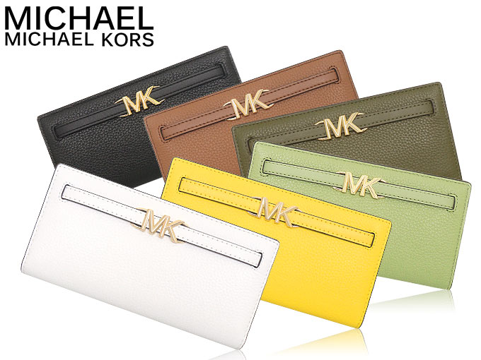 マイケルコース MICHAEL KORS 財布 長財布 35S3G6RE3L ブラック リード レザー ラージ スナップ ウォレット アウトレット レディース｜import-collection-yr｜04