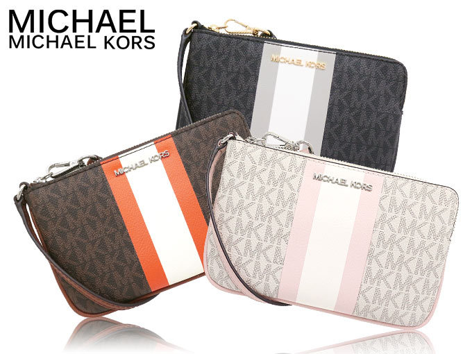 マイケルコース MICHAEL KORS 小物 ポーチ 35T0GTVW9B ブラックマルチ