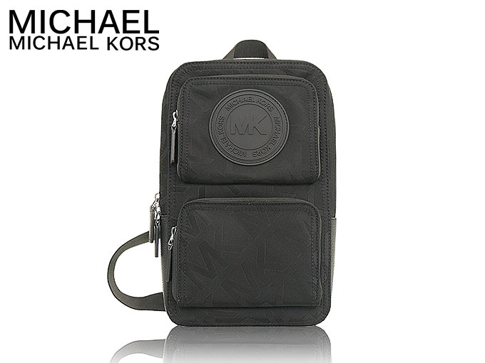 マイケルコース MICHAEL KORS バッグ ショルダーバッグ 37F2LKNM2O ブラック ケント シグネチャー スリング バックパック アウトレット メンズ レディース｜import-collection-yr｜04