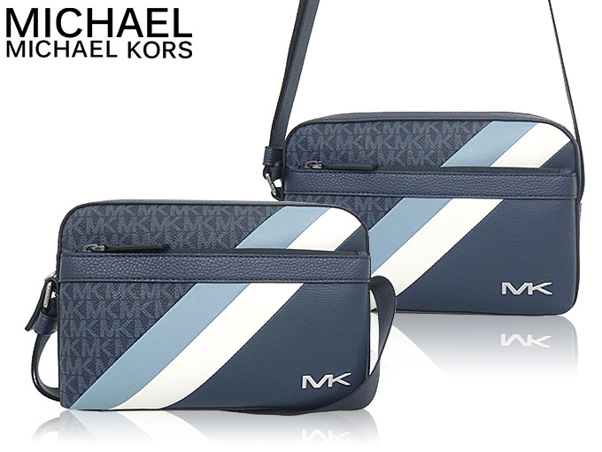 MICHAEL KORS◇ショルダーバッグ/レザー/BLU/マイケルコース｜女性用 