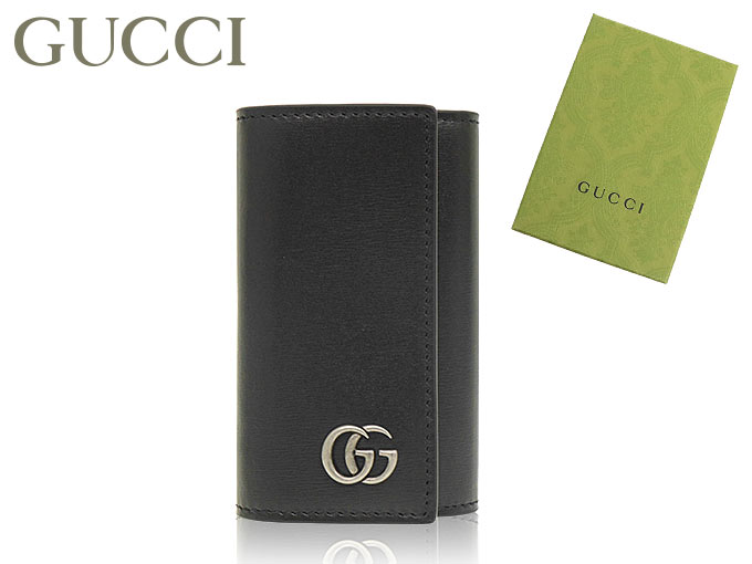 グッチ GUCCI 小物 キーケース 435305 0YK0N ブラック プチ GG