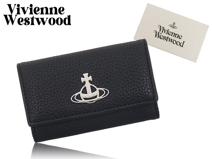 72時間限定ポイント2％】ヴィヴィアン ウエストウッド Vivienne Westwood 小物 キーケース 51020001 02103 ブラック  ジョアンナ グレイン レザー 4連 キ : vw-ko240411-3 : インポートコレクションYR - 通販 - Yahoo!ショッピング