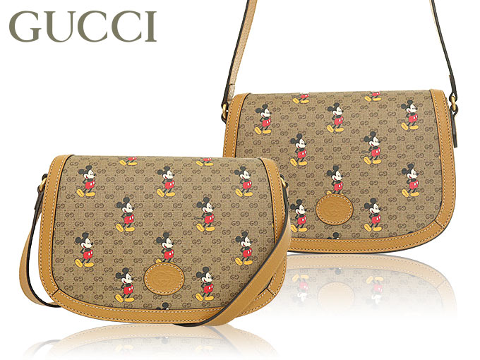 グッチ GUCCI バッグ ショルダーバッグ 602694 HWUBM ベージュ×キャメル グッチ×ディズニー コラボ ミッキーマウス GG  スプリーム アウトレット レディース : gu-ba221223-4 : インポートコレクションYR - 通販 - Yahoo!ショッピング