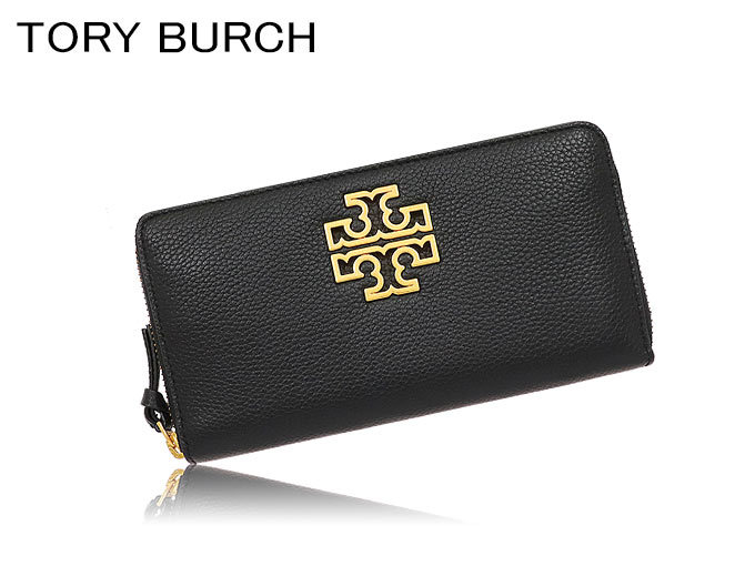 トリーバーチ TORY BURCH 財布 長財布 60413 0819 ブラック×ロールド