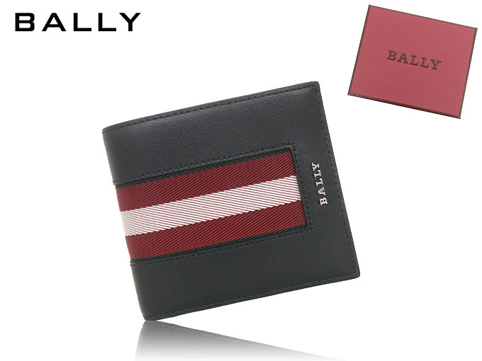 BALLY CHAMPION バリー 財布 二つ折り財布 6309719 ブラック