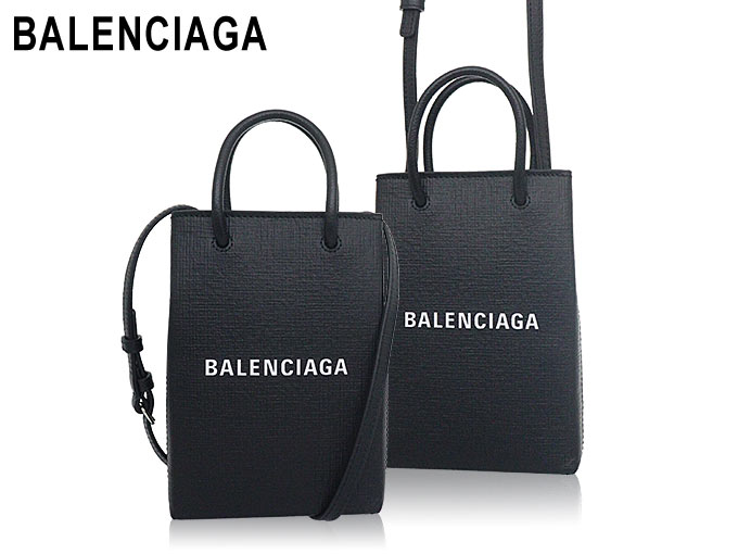 72時間限定ポイント2％】バレンシアガ BALENCIAGA バッグ ショルダーバッグ 757773 0AI2N ブラック ショッピング ロゴ  プリント レザー マイクロ トート : ba-ba231020-2 : インポートコレクションYR - 通販 - Yahoo!ショッピング