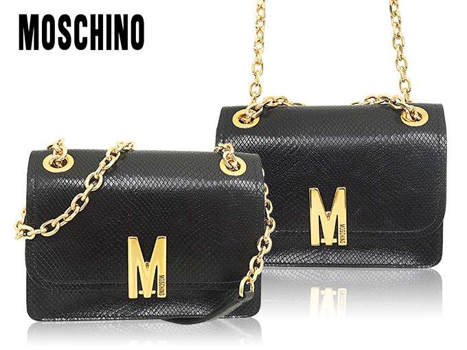 モスキーノ MOSCHINO バッグ ショルダーバッグ A7465 8005 ブラック