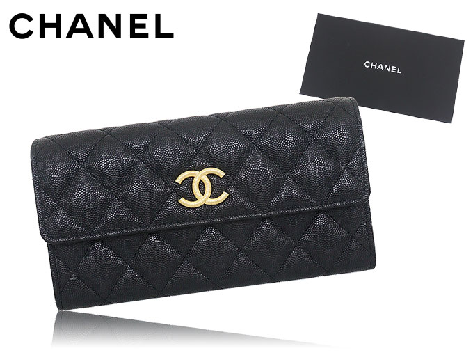 シャネル CHANEL 財布 長財布 AP3517 B13703 ブラック マトラッセ