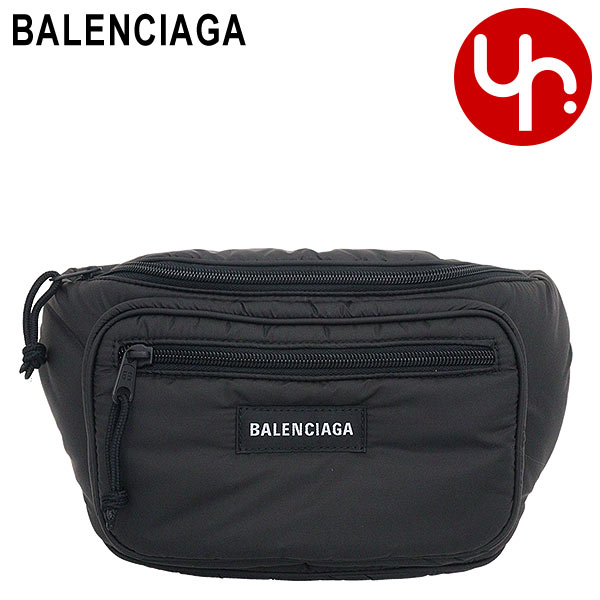 【48時間限定ポイント2％】バレンシアガ BALENCIAGA バッグ ショルダーバッグ 482389 2AAMA ブラック エクスプローラー ロゴ ナイロン ベルトパック ボディー バ