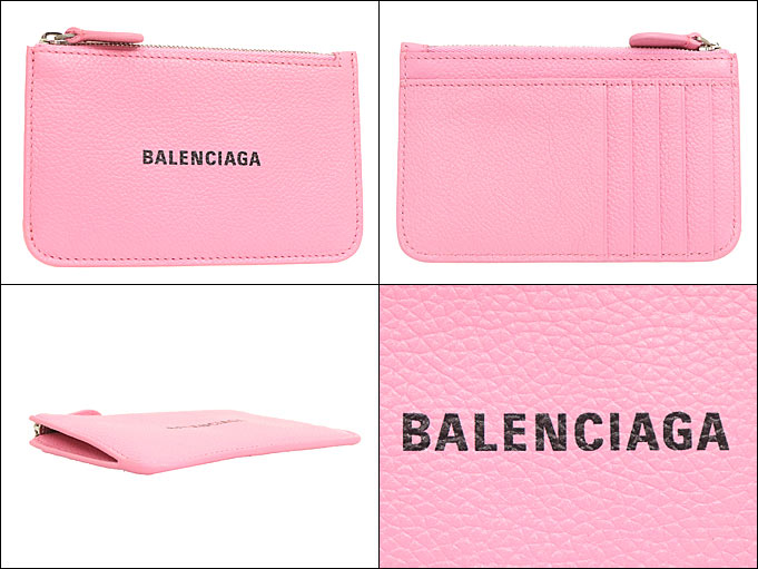 バレンシアガ BALENCIAGA 小物 カードケース 637130 1IZI3 ローズ ...