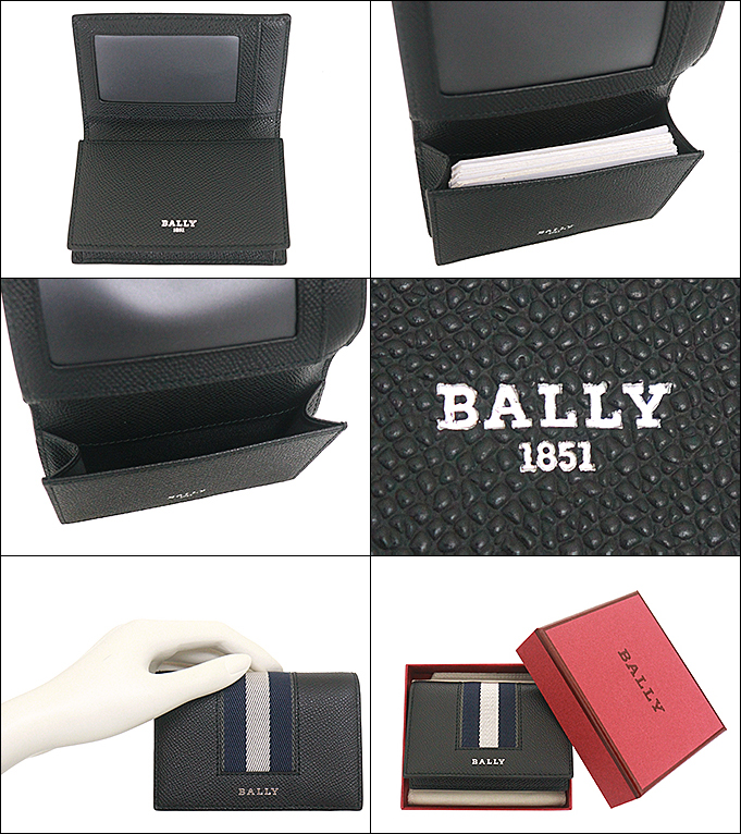 Bally バリー BALLY 財布 二つ折り財布 6309705 ブラック