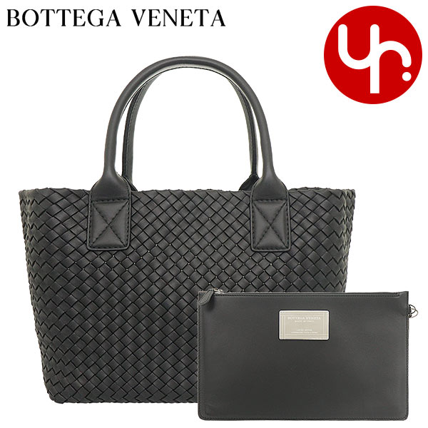 ボッテガ ヴェネタ BOTTEGA VENETA バッグ トートバッグ 141498 VAPN1 ネロ カバ イントレチャート レザー スモール  トートバッグ ポーチ付き レディース メンズ