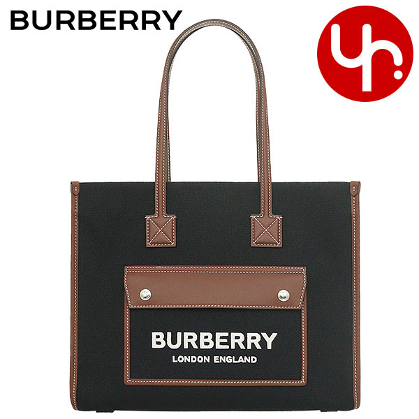 バーバリー BURBERRY バッグ トートバッグ 8057600 1 ブラック×タン 
