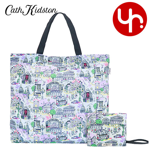 キャスキッドソン Cath Kidston バッグ トートバッグ 106349818412102 ライラック×グレー ラージ フォルダウェイ エコバッグ  ロンドン レディース : cak-ba241001-1 : インポートコレクションYR - 通販 - Yahoo!ショッピング