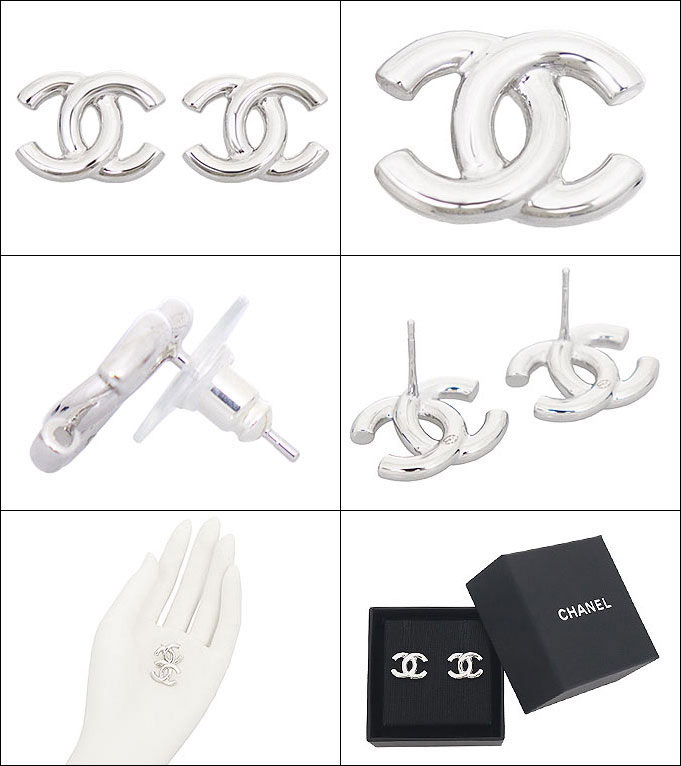 CHANEL シャネル アクセサリー ピアス ABF154 B19745 シルバー