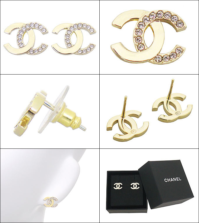 CHANEL シャネル アクセサリー ピアス ABF249 B19807 ゴールド