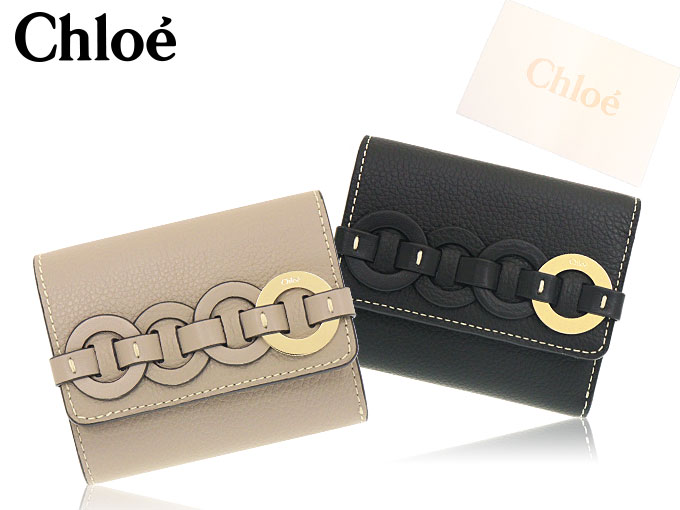 クロエ chloe 財布 三つ折り財布 CHC22SP117 G05 モッティグレー