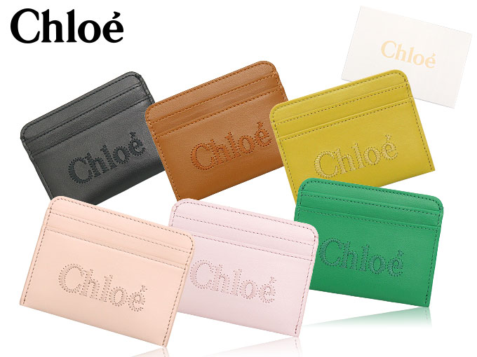 クロエ chloe 小物 カードケース CHC23SP868 I10 ブラック CHLOE SENSE