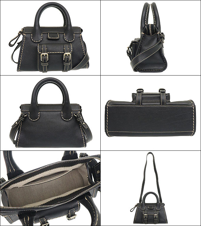 クロエ chloe バッグ ショルダーバッグ CHC21WS451 F43 ブラック EDITH エディス バッファロー レザー ミニ バッグ レディース｜import-collection-yr｜02