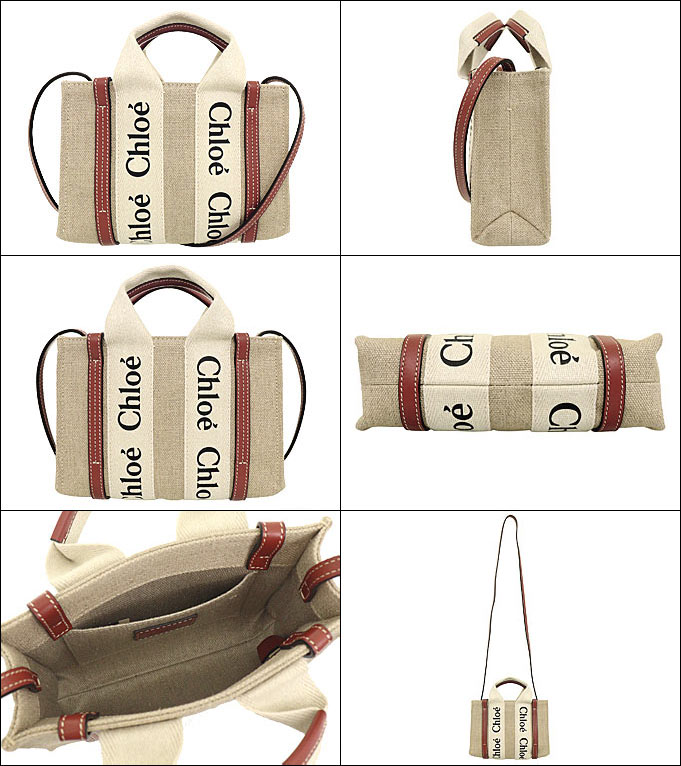 Chloe クロエ chloe バッグ トートバッグ CHC22AP237 I26 ホワイト  