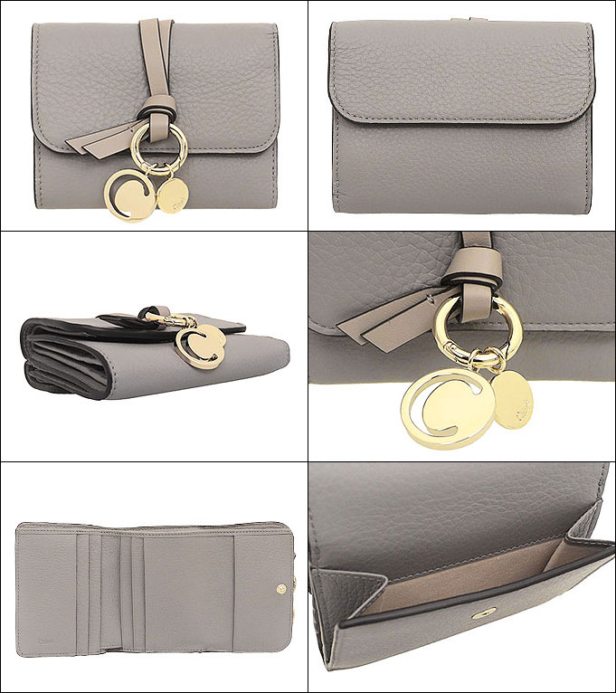 Chloe クロエ chloe 財布 三つ折り財布 CHC21WP945 F57 カシミア