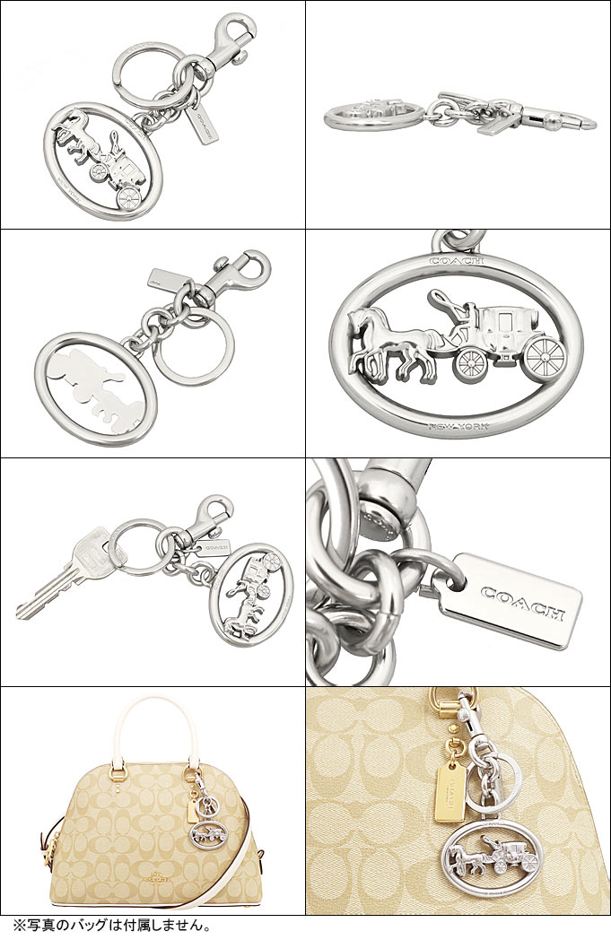 COACH コーチ アクセサリー キーホルダー F05397 5397 シルバー