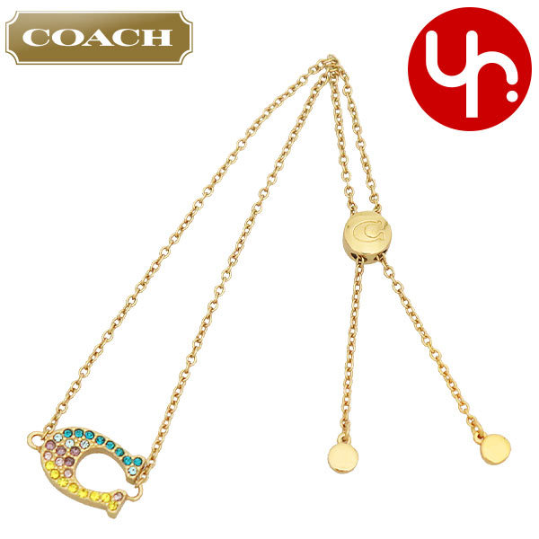 Yahoo! Yahoo!ショッピング(ヤフー ショッピング)コーチ COACH アクセサリー ブレスレット FC0250 C0250 マルチ シグネチャー カラー エクスプロージョン スライダー ブレスレット アウトレット レディース