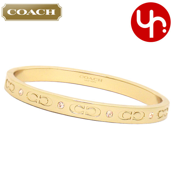 Yahoo! Yahoo!ショッピング(ヤフー ショッピング)コーチ COACH アクセサリー ブレスレット F59083 59083 ゴールド キスイング コーチ C ロゴ ヒンジ バングル アウトレット レディース