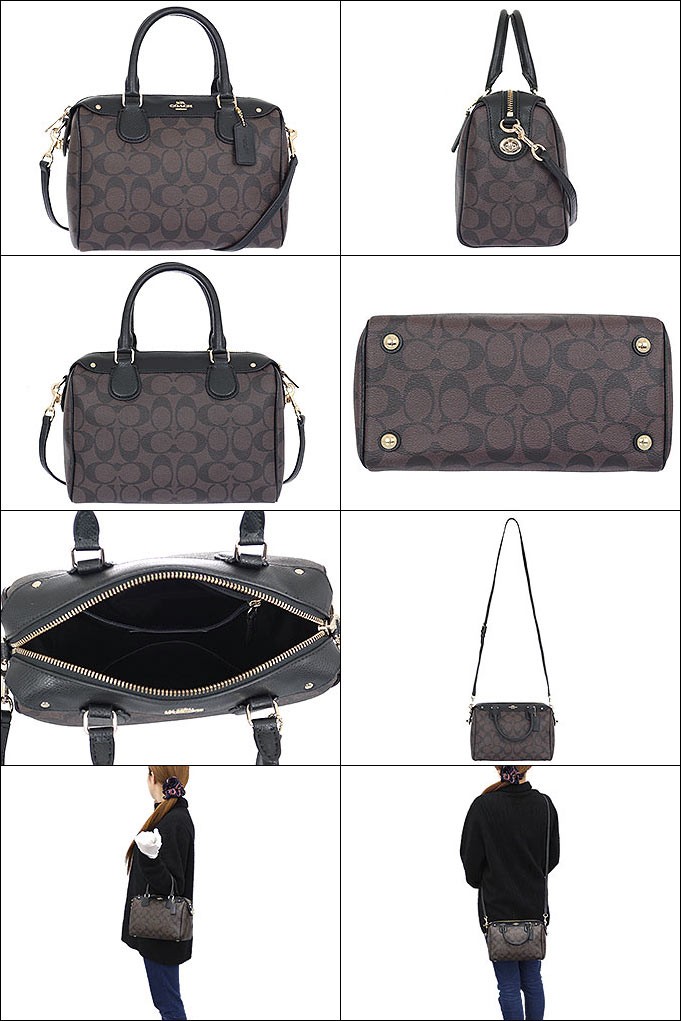コーチ F36702 IMBDX シグネチャー レザー ミニ サッチェル COACH 
