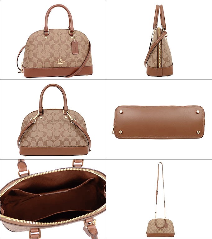 COACH ブラウンレザー ハンドバッグ 新品未使用 コーチ COACH ハンドバッグ ミニボストン ショブラウン レザー