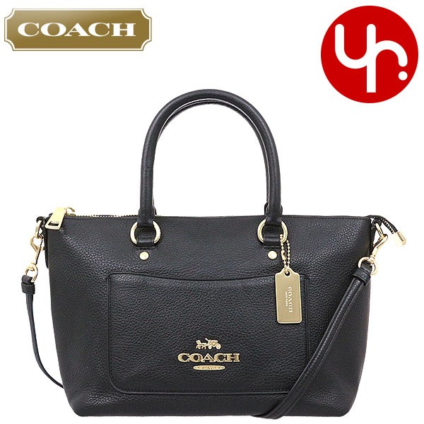 コーチ COACH バッグ ハンドバッグ F31466 ブラック ラグジュアリー ペブルド レザー ミニ エマ サッチェル アウトレット レディース  : co-ba181016-1 : インポートコレクションYR - 通販 - Yahoo!ショッピング