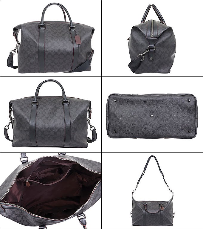 COACH コーチ バッグ ボストンバッグ F39677 ブラック×ブラック