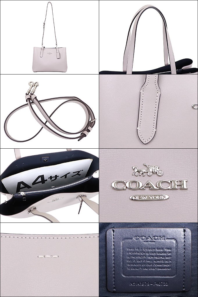 コーチ COACH バッグ トートバッグ F48733 グレーバーチ×ミッドナイト