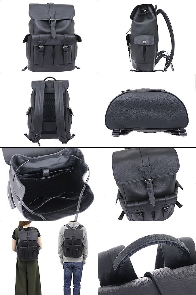 COACH コーチ バッグ リュック F36811 ブラック ハドソン
