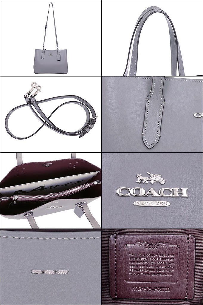 コーチ COACH バッグ トートバッグ F48733 ヘザーグレー×オックス